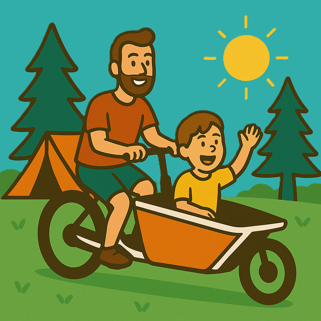Logo Bakfiets op Vakantie